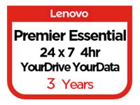 [5PS7B07067] Lenovo Essential Service + YourDrive YourData + Premier Support - Serviceerweiterung - Arbeitszeit und Ersatzteile (für Server)