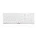 [JK-8552DE-0] Cherry Stream Protect kabellose Tastatur - Deutsch - Weiß - Tastatur - 10 Tasten