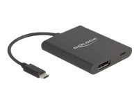 [64202] Delock Videoadapter - DisplayPort (Alt-Modus) - 13 cm - Unterstützung für 8K30Hz (7680 x 4320)
