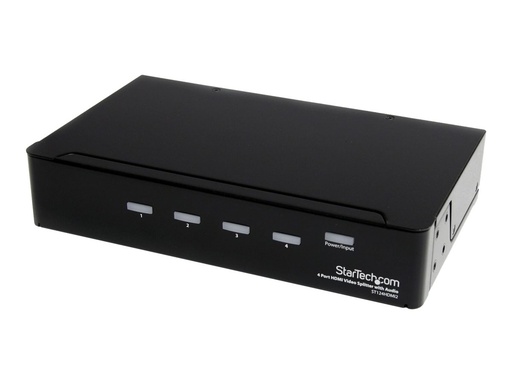 [ST124HDMI2] StarTech.com 4 Port High-Speed-HDMI Video Splitter und Signalverstärker