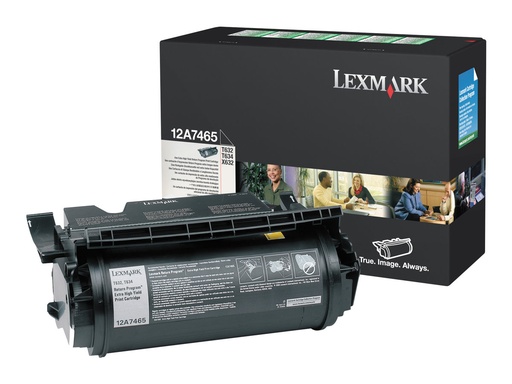 [12A7465] Lexmark Besonders hohe Ergiebigkeit - Schwarz