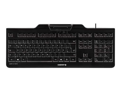 [JK-A0100DE-2] Cherry KC 1000 SC - Tastatur - Deutsch - Schwarz