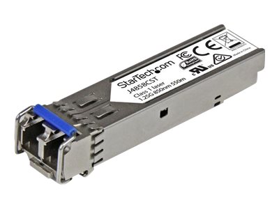 [J4858CST] StarTech.com Startech Gigabit LWL SFP Transceiver Modul - HP J4858C kompatibel - MM LC mit DDM - 550m - 1000Base-SX - SFP (Mini-GBIC)-