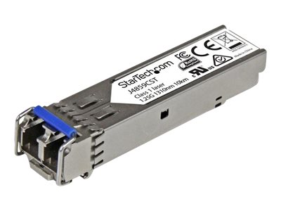 [J4859CST] StarTech.com Startech Gigabit LWL SFP Transceiver Modul - HP J4859C kompatibel - SM/MM LC mit DDM - 10km / 550m - 1000Base-LX - SFP (Mini-GBIC)-