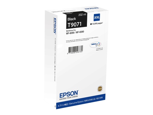[C13T90714N] Epson T9071 - 202 ml - Größe XXL - Schwarz - original