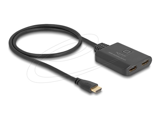 [18645] Delock Video/Audio-Schalter - 2 x HDMI - Desktop