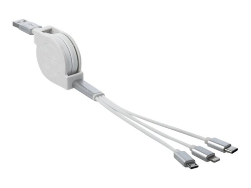 [85850] Delock Lightning-Kabel - USB männlich zu Micro-USB