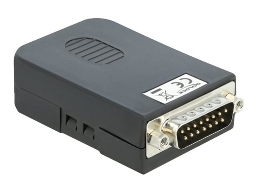 [66568] Delock Serieller Adapter - 15 pin D-Sub (DB-15)