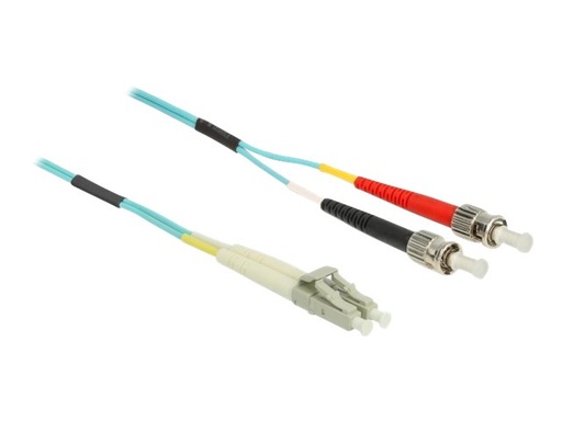 [86566] Delock Netzwerkkabel - LC Multi-Mode (M) zu ST multi-mode (M)