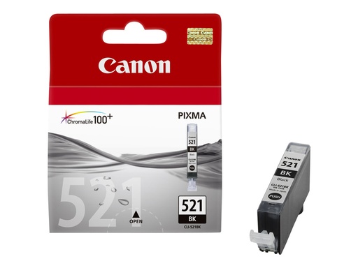 [2933B008] Canon CLI-521BK - 9 ml - Schwarz - original