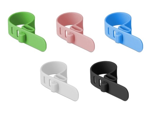 [18828] Delock Kabelbinder - 8 cm - diverse Farben (Packung mit 10)