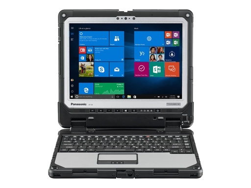 [CF-33UZ031B4] Panasonic Toughbook CF-33 - Robust - Tablet - mit Tastatur-Dock - Intel Core i5 1245U / 1.6 GHz - Win 11 Pro - Intel Iris Xe Grafikkarte - 16 GB RAM - 512 GB SSD TCG Opal Encryption, NVMe - 30.5 cm (12")