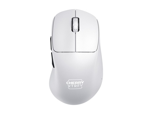 [CX-M64W-PRO-WHITE] Cherry Xtrfy M64 Pro - Maus - ergonomisch - optisch - 5 Tasten - kabellos - 2.4 GHz - kabelloser Empfänger (USB)