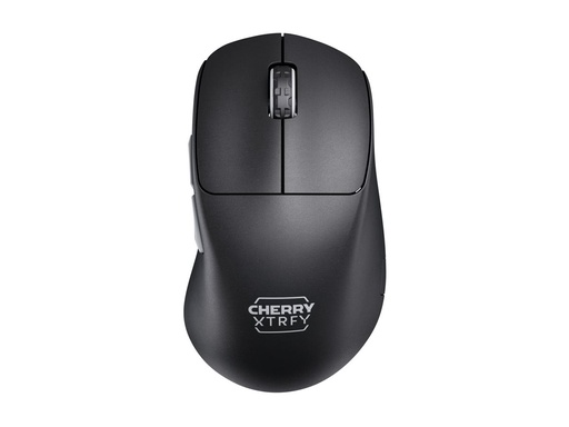 [CX-M64W-PRO-BLACK] Cherry Xtrfy M64 Pro - Maus - ergonomisch - optisch - 5 Tasten - kabellos - 2.4 GHz - kabelloser Empfänger (USB)
