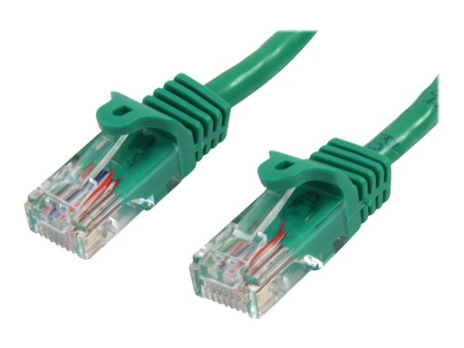 [45PAT3MGN] StarTech.com 3m Cat5e RJ45 UTP Netzwerkkabel Snagless - Cat 5e Patchkabel - Grün - Stecker / Stecker - Patch-Kabel - RJ-45 (M)