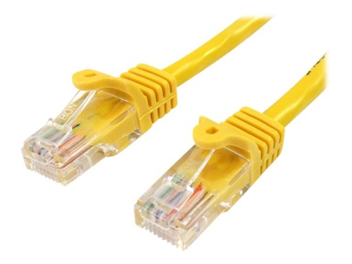[45PAT2MYL] StarTech.com 2m Cat5e RJ45 UTP Netzwerkkabel Snagless - Cat 5e Patchkabel - Gelb - Stecker / Stecker - Patch-Kabel - RJ-45 (M)