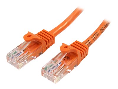 [45PAT2MOR] StarTech.com 2m Cat5e RJ45 UTP Netzwerkkabel Snagless - Cat 5e Patchkabel - Orange - Stecker / Stecker - Patch-Kabel - RJ-45 (M)