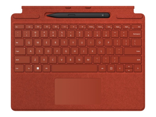 [8X8-00029] Microsoft Surface Pro Signature Keyboard - Tastatur - mit Touchpad, Beschleunigungsmesser, Surface Slim Pen 2 Ablage- und Ladeschale - Nordisch (Dänisch/Finnisch/Norwegisch/Schwedisch)