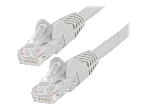 [N6LPATCH7MGR] StarTech.com 7m Netzwerkkabel CAT6 - LSZH(weniger Rauch, Halogenfrei) - 10Gbit 650MHz 100W POE RJ45 U/UTP LAN-Patch Kabel - Grau, ETL Zertifizierung, 24AWG, Installationskabel (N6LPATCH7MGR)