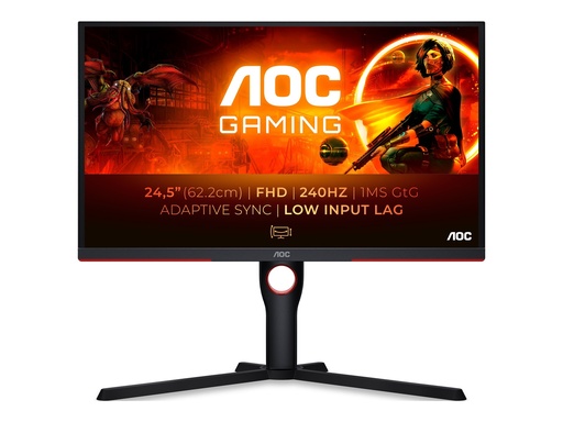 [25G3ZM/BK] AOC Gaming 25G3ZM/BK - G3 Series - LED-Monitor - Gaming - 63.5 cm (25")
