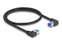 [80420] Delock Patch-Kabel - RJ-45 (M) links gewinkelt zu RJ-45 (M)