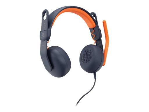 [981-001372] Logitech Zone Learn Wired On-Ear Headset for