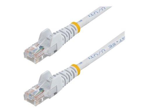[45PAT5MWH] StarTech.com Startech 5m Cat5e Ethernet Netzwerkkabel Snagless mit RJ45 - Cat 5e UTP Kabel - Weiß - Netzwerkkabel - RJ-45 (M)