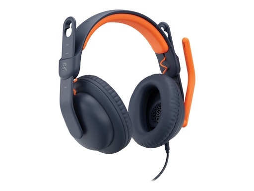 [981-001389] Logitech Zone Learn Over-Ear Wired Headset for
