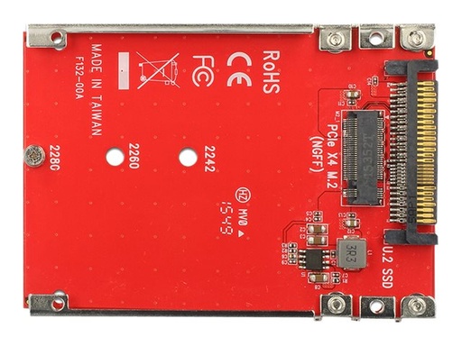 [62725] Delock Laufwerksschachtadapter - 2.5" to M.2 (6.4 cm to M.2)