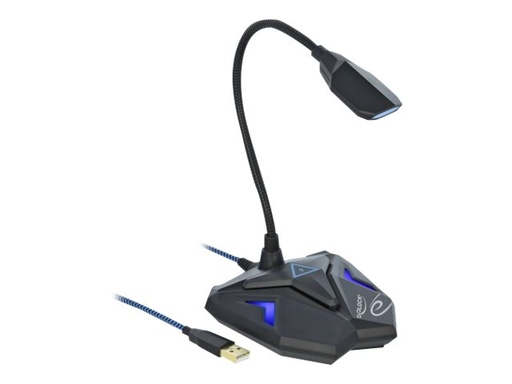 [66330] Delock Desktop USB Gaming Microphone with Gooseneck