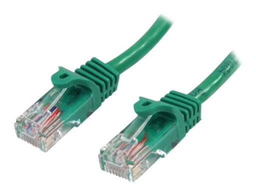 [45PAT50CMGN] StarTech.com 0,5m Cat5e Ethernet Netzwerkkabel Snagless mit RJ45 - Cat 5e UTP Kabel - Grün - Patch-Kabel - RJ-45 (M)