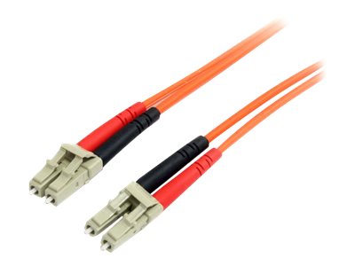 [FIBLCLC3] StarTech.com 3m Fiber Optic Cable - Multimode Duplex 62.5/125 - LSZH - LC/LC - OM1 - LC to LC Fiber Patch Cable (FIBLCLC3)