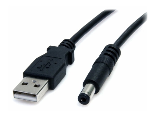 [USB2TYPEM] StarTech.com 91cm USB Typ-M 5V Hohlstecker - USB auf 5,5mm DC-Stecker - Stromkabel - USB (nur Strom)