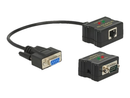 [63934] Delock Extender RS-232 DB9 female RJ45 female