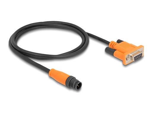 [66745] Delock Netzwerkadapter - M12 (5-polig) (M)
