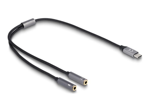 [66616] Delock Adapter USB-C auf Klinkenstecker - USB-C