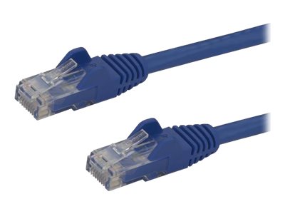 [N6PATC3MBL] StarTech.com 3m CAT6 Ethernet Cable, 10 Gigabit Snagless RJ45 650MHz 100W PoE Patch Cord, CAT 6 10GbE UTP Network Cable w/Strain Relief, Blue, Wiring is UL Certified/TIA - Category 6 - 24AWG (N6PATC3MBL)