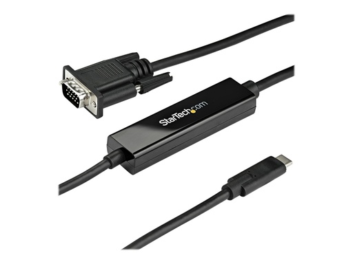 [CDP2VGAMM1MB] StarTech.com USB-C auf VGA Adapterkabel - 1m