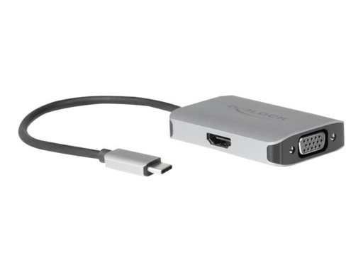 [87776] Delock Videoadapter - 24 pin USB-C männlich zu HD-15 (VGA)