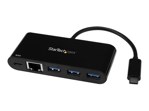 [HB30C3AGEPD] StarTech.com 3 Port USB 3.0 Hub mit Gigabit Ethernet