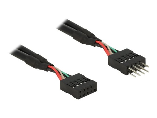 [83874] Delock USB 2.0 Pin Header - Internes USB-Kabel - 10-poliger USB-Header (W)