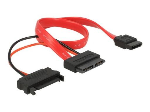 [84800] Delock SATA-Kabel - Slimline SATA (W) zu SATA