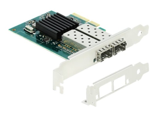 [90480] Delock Netzwerkadapter - PCIe x4 Low-Profile