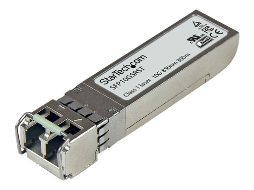 [FET-10G-ST] StarTech.com FET-10G-ST Transceiver Modul (SFP+ Module, 10GBase-SR Cisco kompatibel, Glasfaser, 850nm, LC Multimode mit DDM)