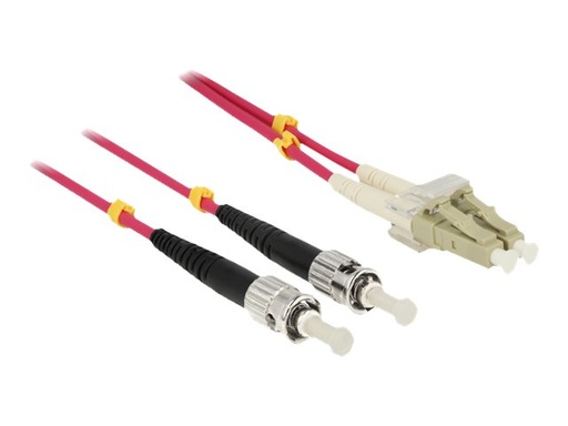 [84687] Delock Netzwerkkabel - ST multi-mode (M) zu LC Multi-Mode (M)