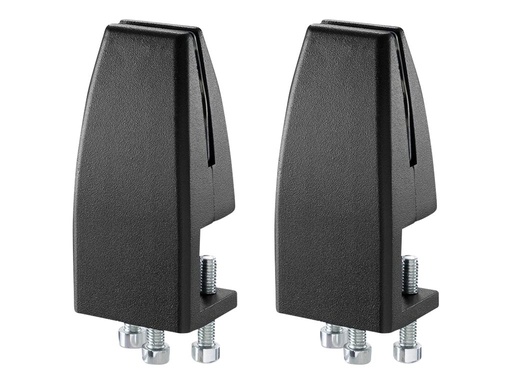 [NS-CLMP25BLACK] Neomounts NS-CLMP25BLACK Klemmensatz für Schreibtisch (2 Stk) - max 5 kg - Schwarz - Aluminium - 5 kg - Tisch/Bank - 0 - 89 mm - 0 - 42 mm