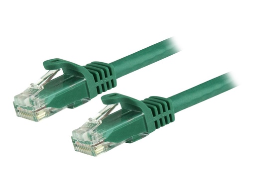 [N6PATC5MGN] StarTech.com 5m Cat6 Gigabit Snagless Patchkabel - RJ45 UTP Netzwerkkabel mit Schutzmanschette - Cat 6 Kabel - Grün - Patch-Kabel - RJ-45 (M)