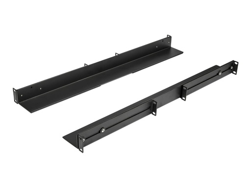 [UNIRAILS1UB] StarTech.com 1HE 19 Zoll Server Rack Schienen - 60,9-91cm Einstellbare Tiefe - Universelle 4 Pfosten Rack Schienen - Netzwerk Geräte/Server/UPS Schienen für HPE ProLiant Dell PowerEdge (UNIRAILS1UB)