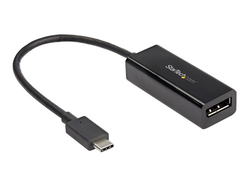 [CDP2DP14B] StarTech.com USB C to DisplayPort Adapter, 8K/5K/4K USB Type C to DP 1.4 Alt Mode Video Converter, HBR3/DSC/HDR, 8K 60Hz, Thunderbolt 3 Compatible DisplayPort 1.4 Monitor Display Adapter - 8K USB-C to DP Adapter (CDP2DP14B)