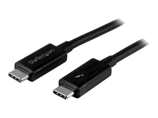 [TBLT3MM2M] StarTech.com StarTech 2m (6.6ft) Thunderbolt 3 Cable, 20Gbps, 100W PD, 4K Video, Thunderbolt-Certified, Compatible w/ TB4/USB 3.2/DisplayPort - Thunderbolt-Kabel - USB-C (M)